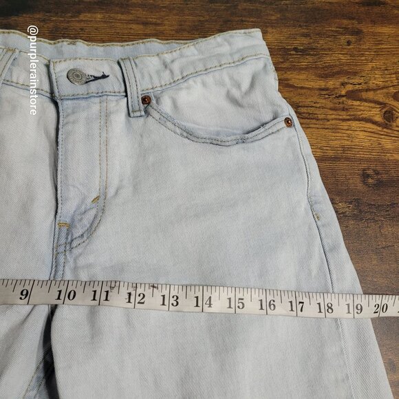 Levi's Jeans 31x32 Measures 30x31 Slim Fit 511 Light Wash Hipster Streetwear - Picture 8 of 12